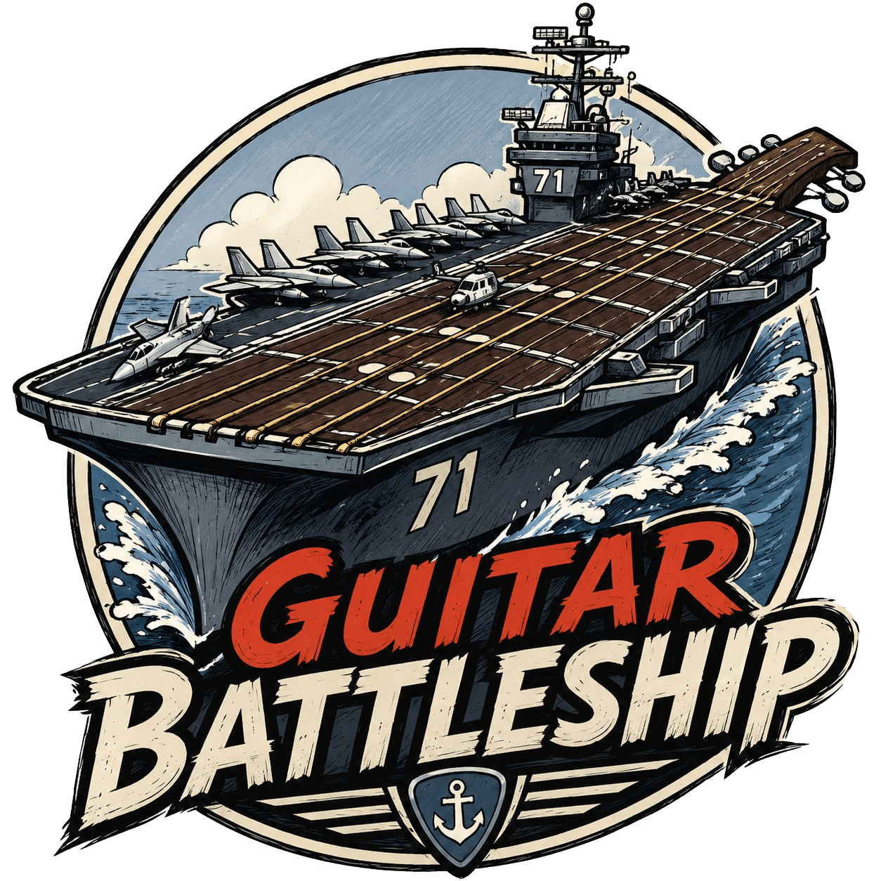 Guitar Battleship